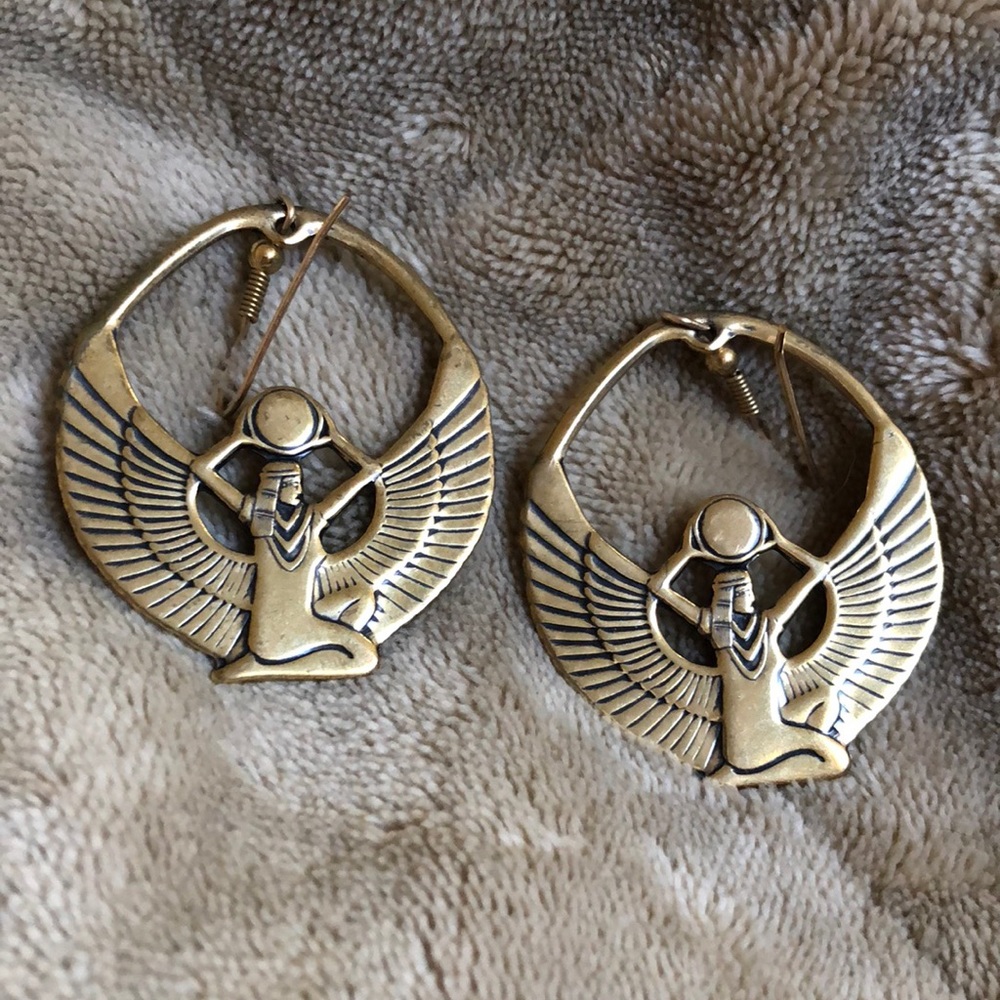 Eqyptian earrings
